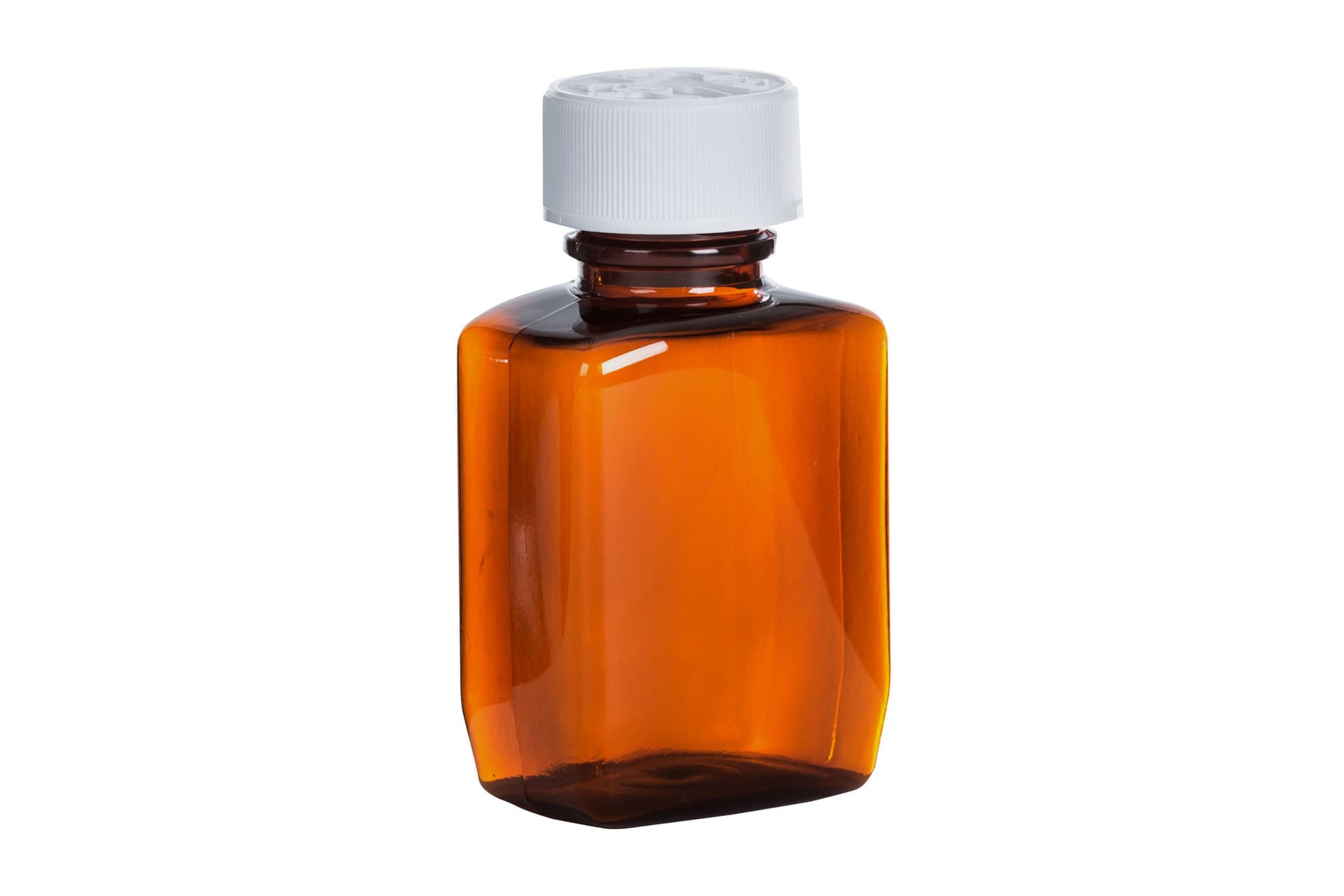CuboPac™ PET Tablet Bottles Inc. CRC Closures - 112ml