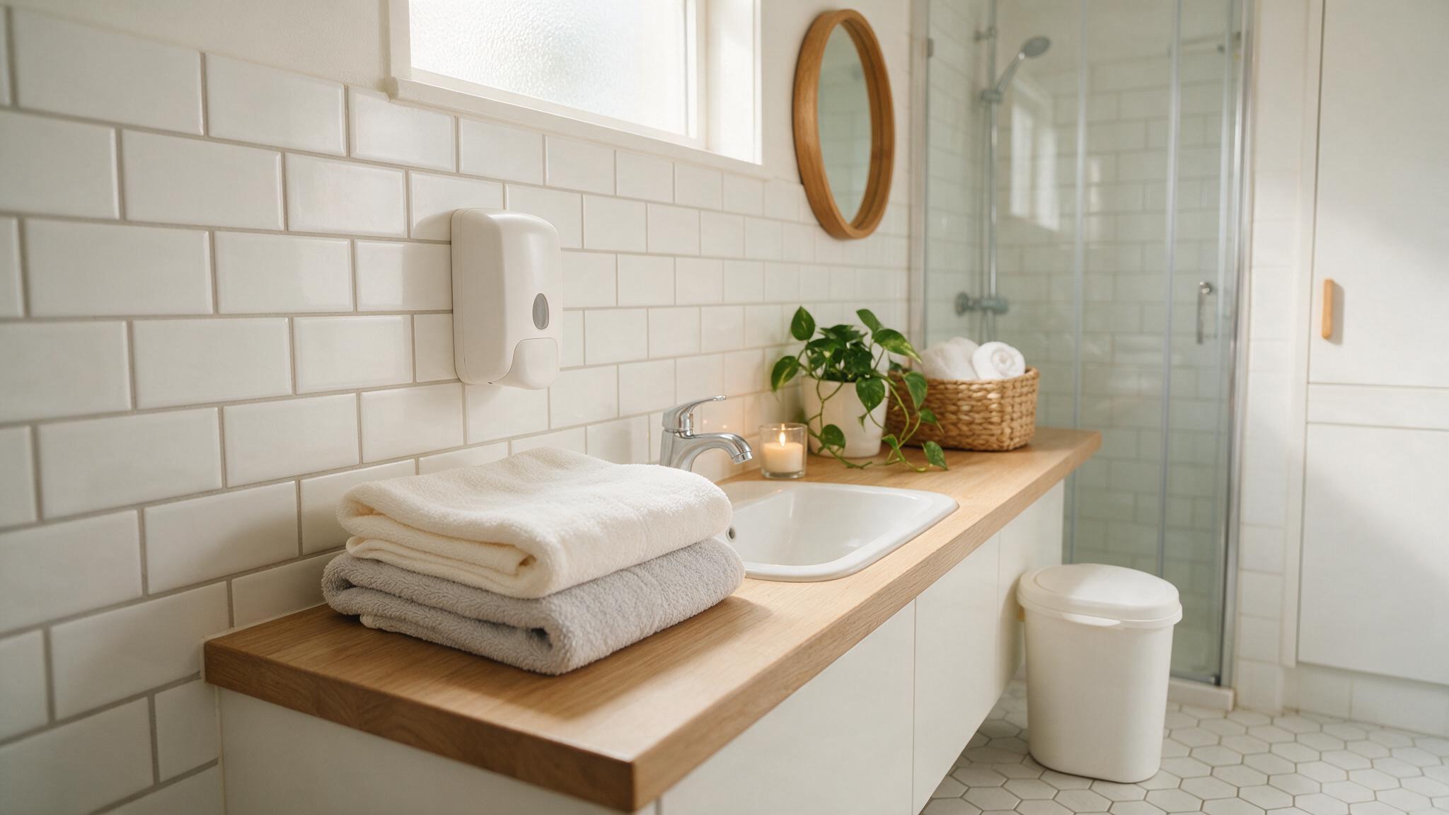 A tidy, well organised space makes good hygiene easier to keep up